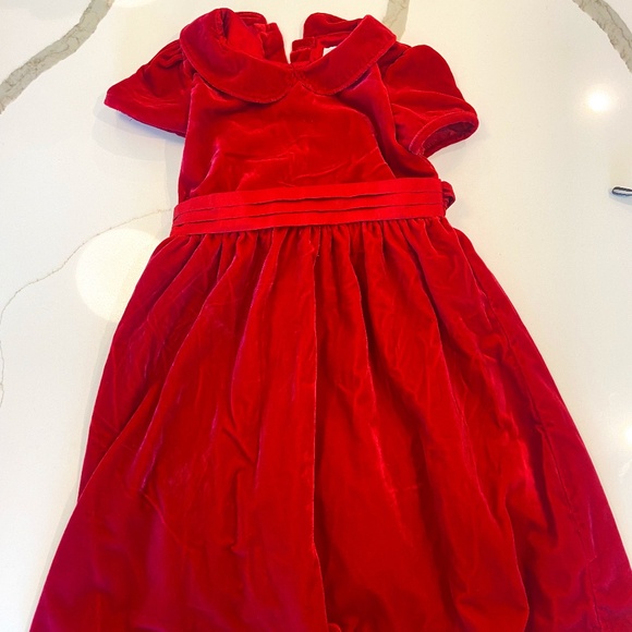 Gymboree Velvet Special Occassion Ruby Dress - Picture 1 of 5